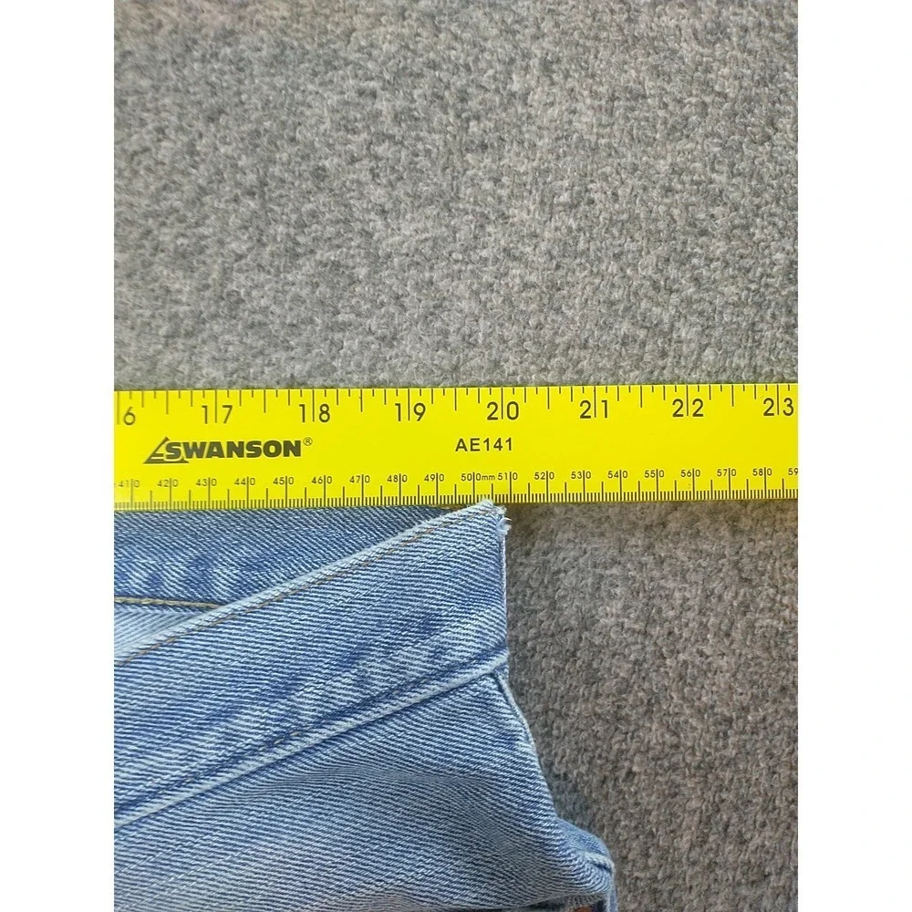 Levis 550 Relaxed Fit Mens Light Wash Blue Denim Jeans W40 L29 Tapered Leg